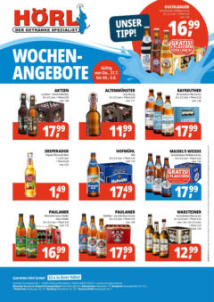 Entdecke - Getränke Hörl: Wochen-Angebote! gültig ab dem 30.07.2025
