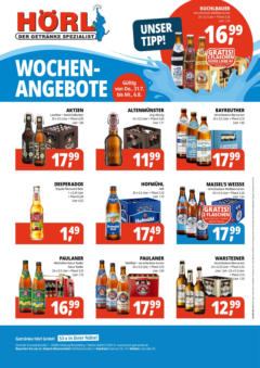 Entdecke - Getränke Hörl: Wochen-Angebote! gültig ab dem 30.07.2025