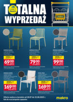 Ulotka Totalna Wyprzedaż Makro – do 31.08.2025