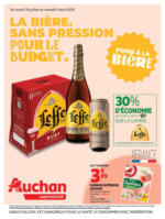 Auchan Supermarché FOIRE À LA BIÈRE - au 09.08.2025