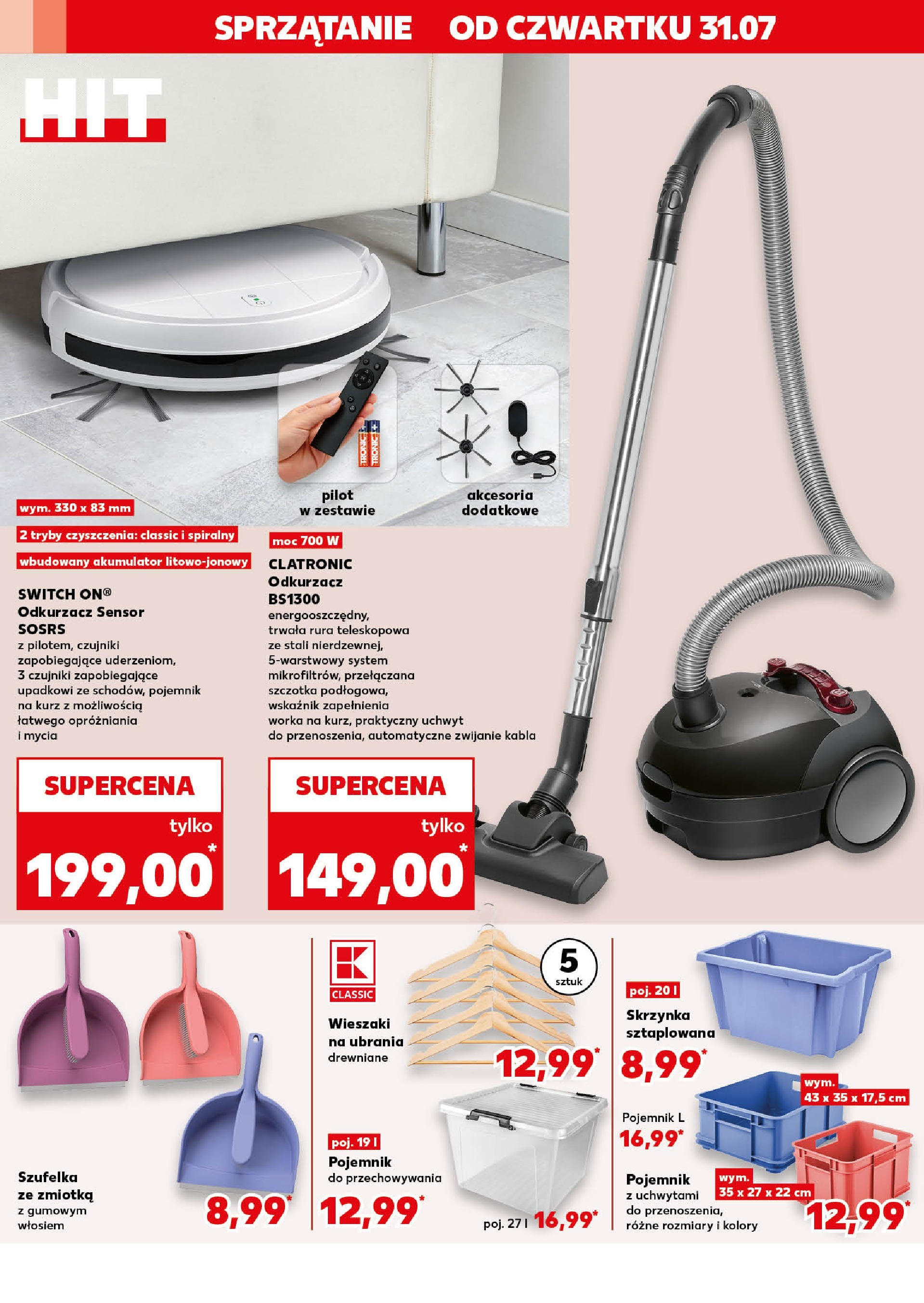 Kaufland gazetka - Mega okazje (31.07.2025) - od jutra | Strona: 10 | Produkty: Ubrania, Odkurzacz, Wieszaki, Szczotka Kaufland gazetka - Mega okazje od 31.07.2025 - od jutra PDF | Strona: 10 | Produkty: Ubrania, Odkurzacz, Wieszaki, Szczotka