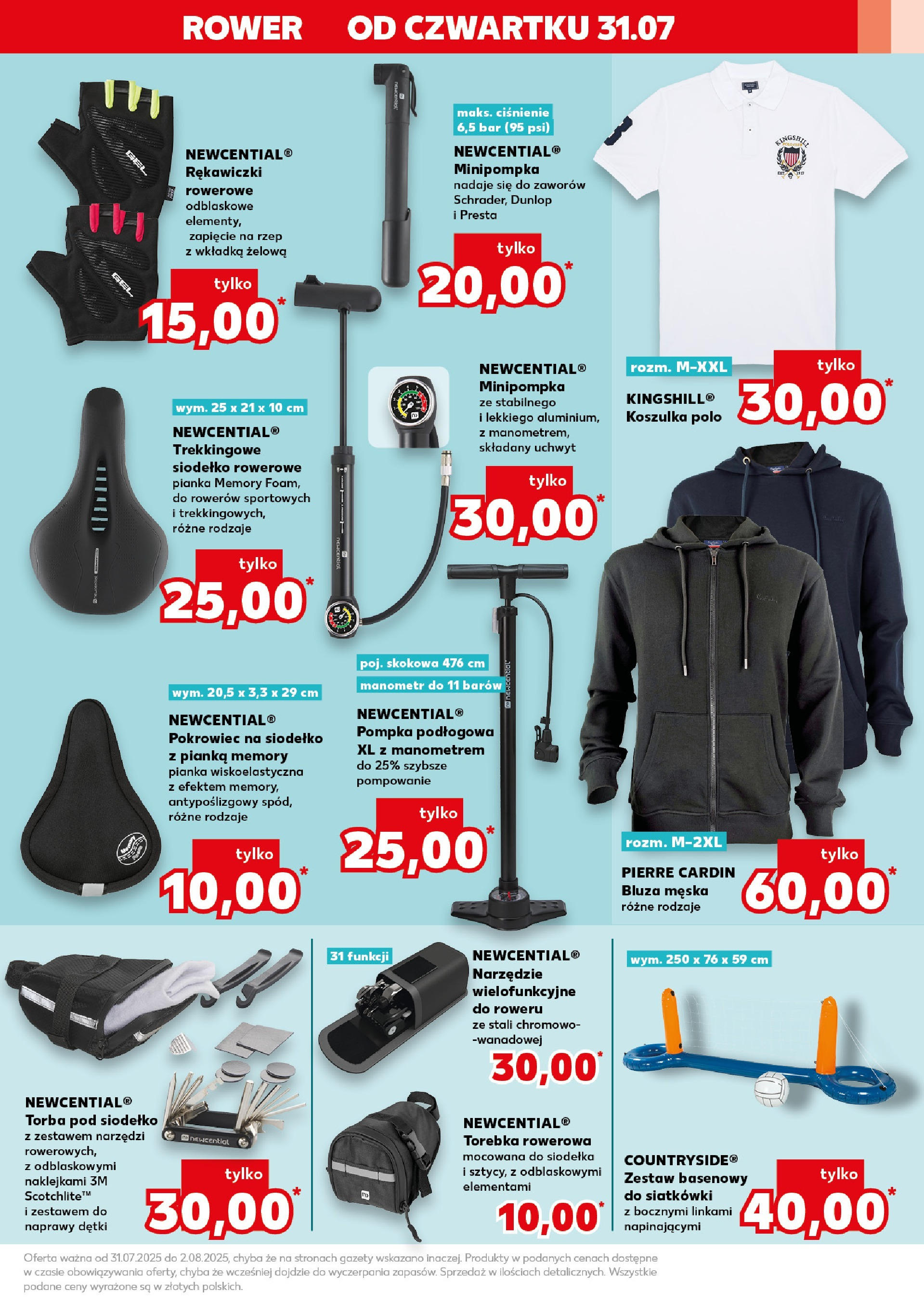 Kaufland gazetka - Mega okazje (31.07.2025) - od jutra | Strona: 15 | Produkty: Torebka, Rękawiczki, Torba, Rower Kaufland gazetka - Mega okazje od 31.07.2025 - od jutra PDF | Strona: 15 | Produkty: Torebka, Rękawiczki, Torba, Rower