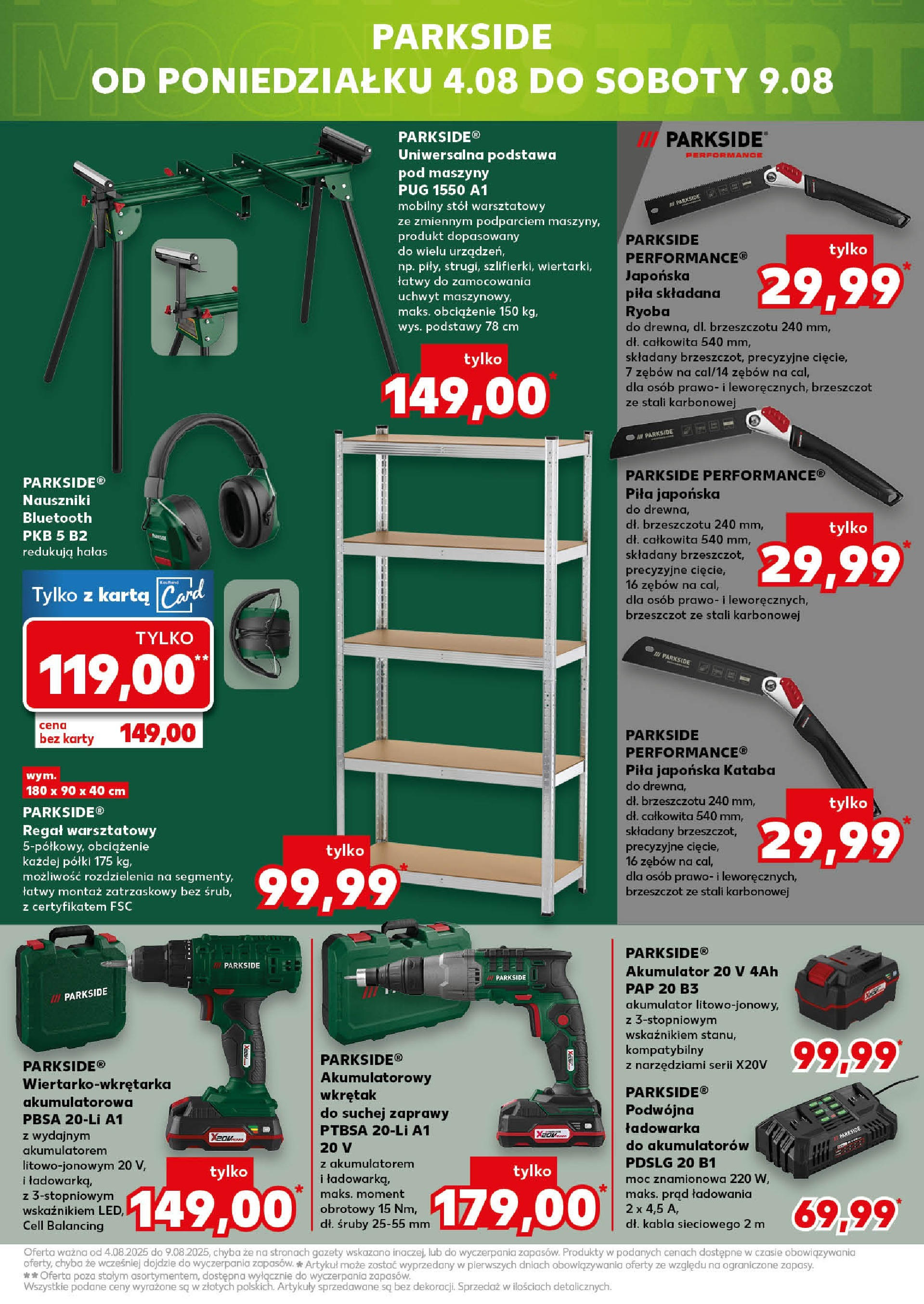Kaufland gazetka - Mega okazje (31.07.2025) - od jutra | Strona: 17 | Produkty: Karta, Ładowarka, Stół, Regał Kaufland gazetka - Mega okazje od 31.07.2025 - od jutra PDF | Strona: 17 | Produkty: Karta, Ładowarka, Stół, Regał