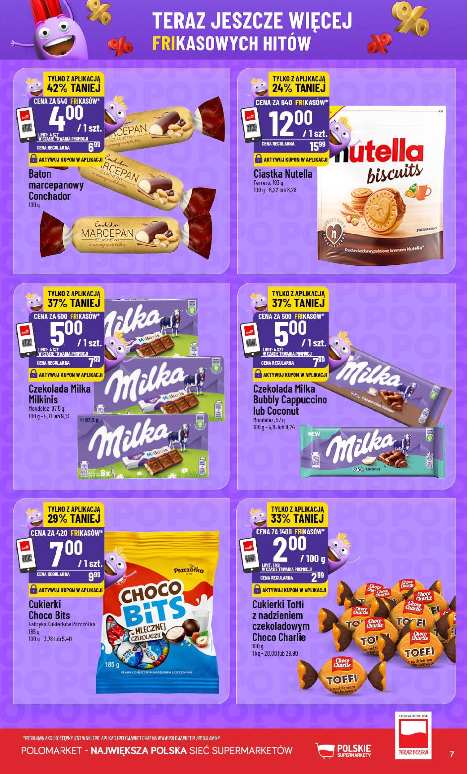 POLOmarket gazetka od jutra (30.07.2025) | Nowa PDF | Strona: 7 | Produkty: Czekolada milka, Cappuccino, Czekolada, Ciastka POLOmarket gazetka od jutra (30.07.2025) - Nowa PDF | Strona: 7 | Produkty: Czekolada milka, Cappuccino, Czekolada, Ciastka