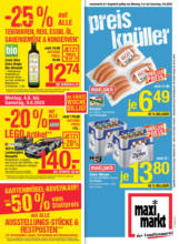 Maximarkt: Flugblatt