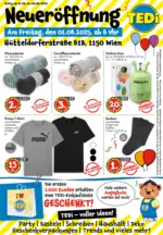 TEDi TEDi - Neueröffnung in Wien - bis 03.08.2025