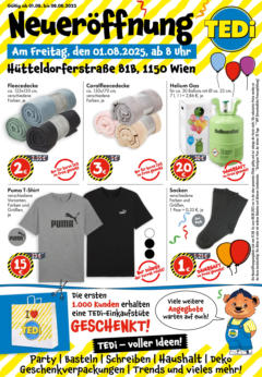 Vorschau von dem Prospekt - TEDi Flugblatt gültig ab 01.08.2025