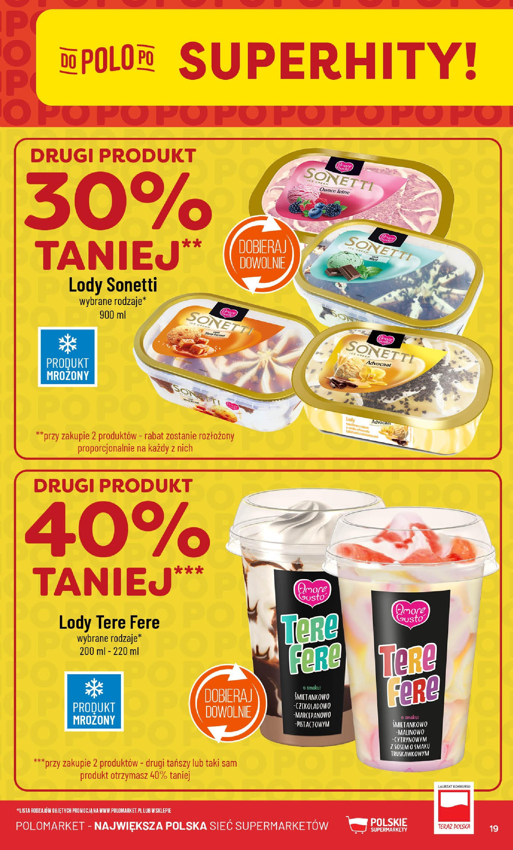 POLOmarket gazetka od jutra (30.07.2025) | Nowa PDF | Strona: 19 | Produkty: Lody, Owoce POLOmarket gazetka od jutra (30.07.2025) - Nowa PDF | Strona: 19 | Produkty: Lody, Owoce