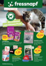 Fressnapf: Verwöhnen zum kleinen Preis