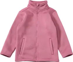 PUSBLU Jacke aus Strickfleece, rosa, Gr. 104