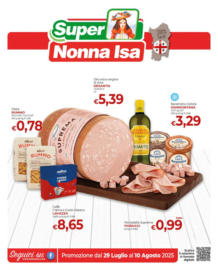 Promozione dal 29 Luglio al 10 Agosto 2025