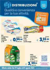 Offerte valide dal 29 luglio al 07 agosto 2025