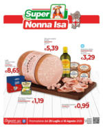 Nonna Isa Promozione dal 29 Luglio al 10 Agosto 2025 - al 10.08.2025