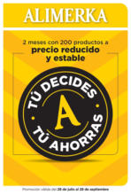 Tu decides tu ahorras - Alimerka