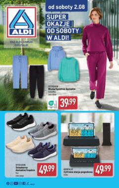 Pogląd oferty "Aldi - Aldi non food od soboty  ważne do 2.08" - ważna od 01.08.2025