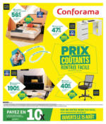 Conforama Prix coutants - au 25.08.2025