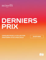Minelli Derniers prix ! - au 17.08.2025