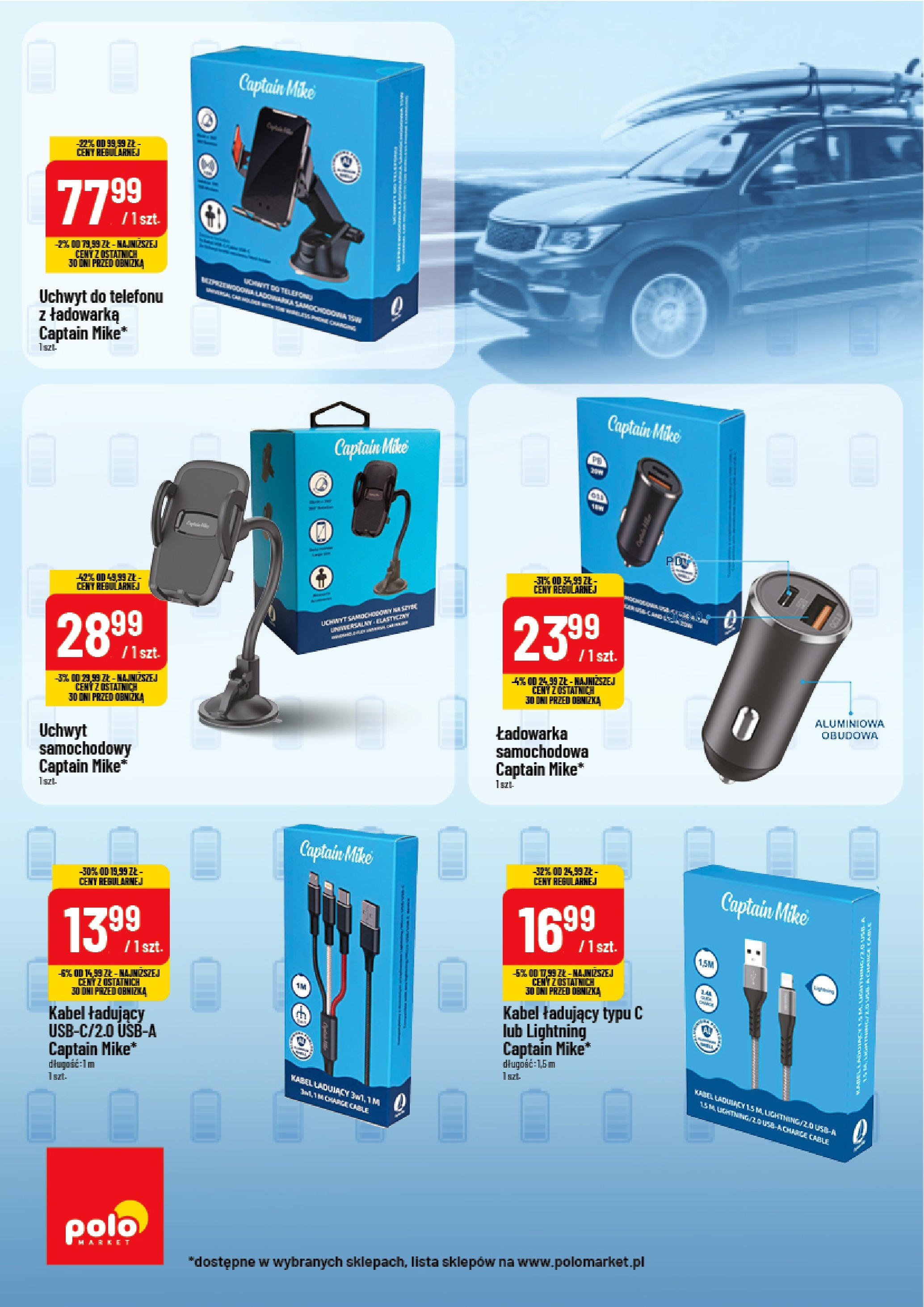 POLOmarket gazetka od jutra (30.07.2025) - Nowa PDF | Strona: 2 | Produkty: Kabel, Ładowarka, USB