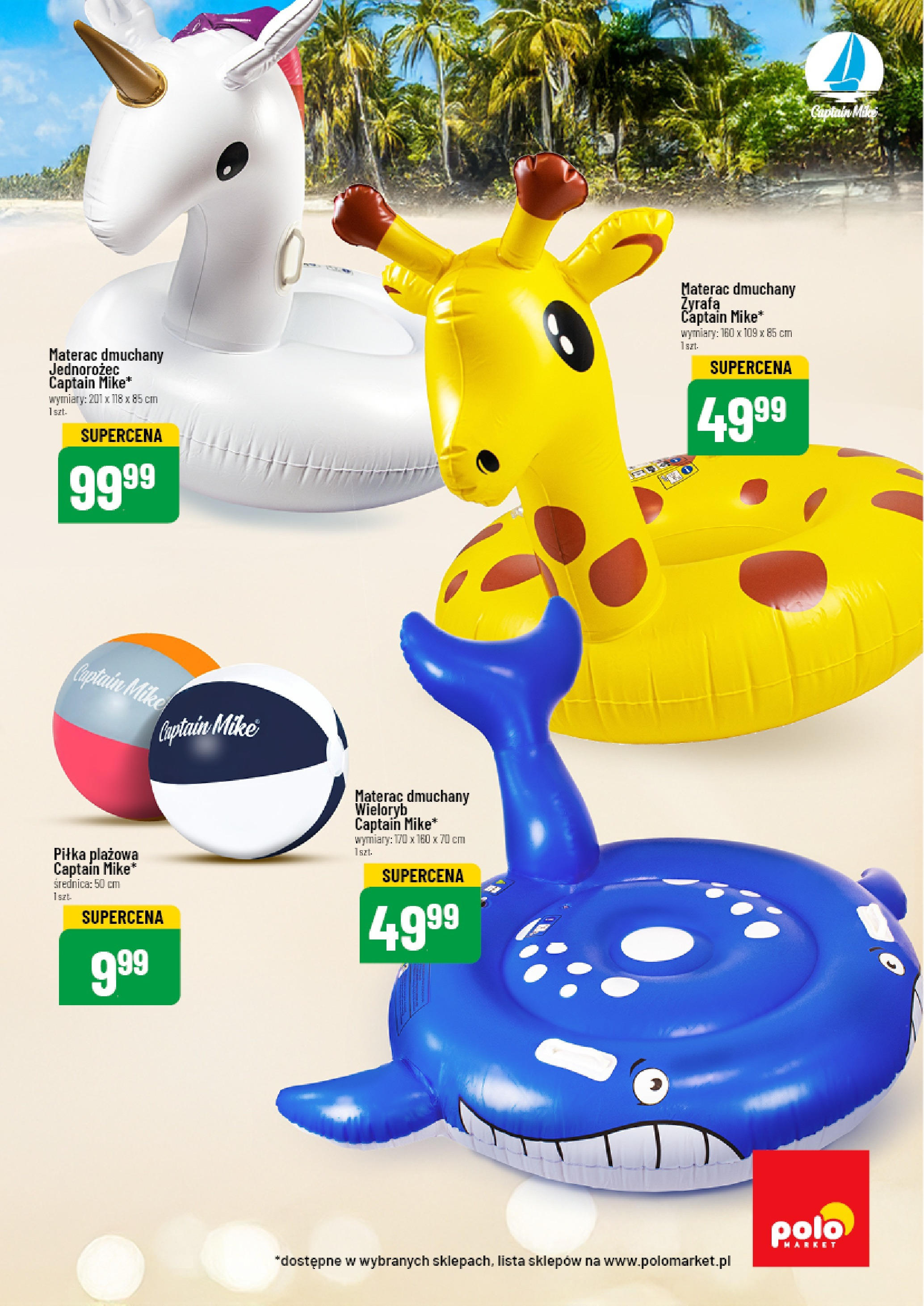 POLOmarket gazetka od jutra (30.07.2025) - Nowa PDF | Strona: 9 | Produkty: Jednorożec, Materac