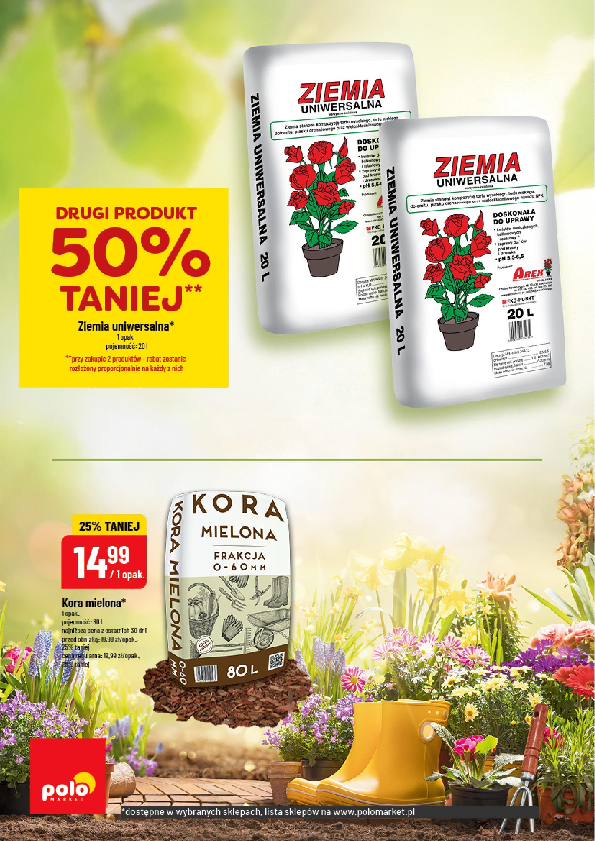 POLOmarket gazetka od jutra (30.07.2025) - Nowa PDF | Strona: 16 | Produkty: Ziemia uniwersalna, Ziemia