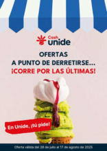 Oferta válida del 28 de julio al 17 de agosto de 2025