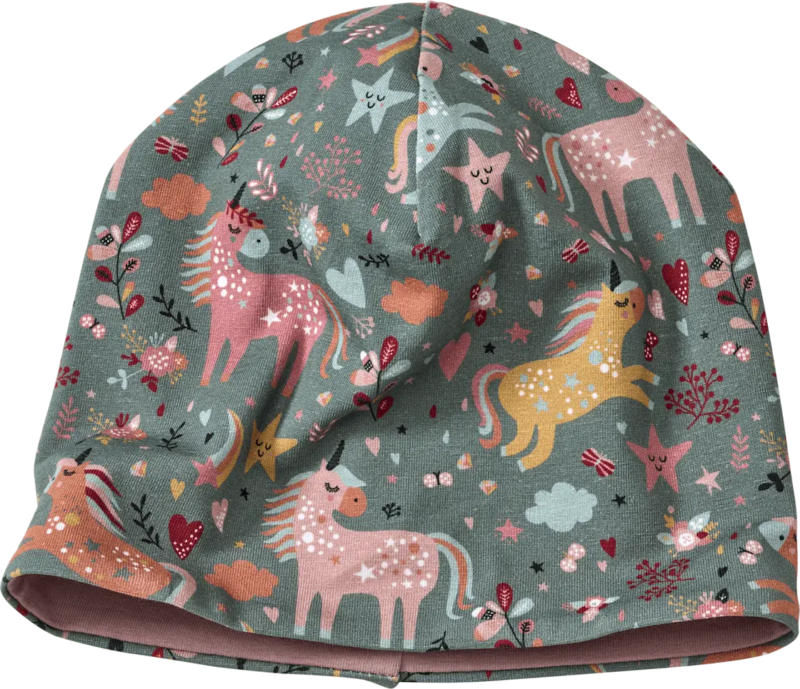 ALANA Mütze mit Einhorn-Muster, bunt, Gr. 54/55
