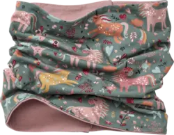 ALANA Loop Schal mit Einhorn-Muster, bunt