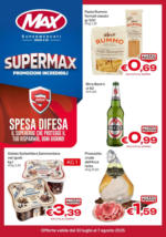 Max Supermercati Supermax promozioni incredibili - al 07.08.2025