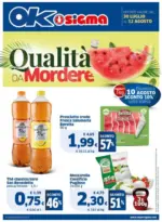 Ok Sigma Qualità da mordere - al 12.08.2025