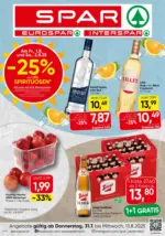 SPAR Supermarkt SPAR: Angebote - bis 13.08.2025