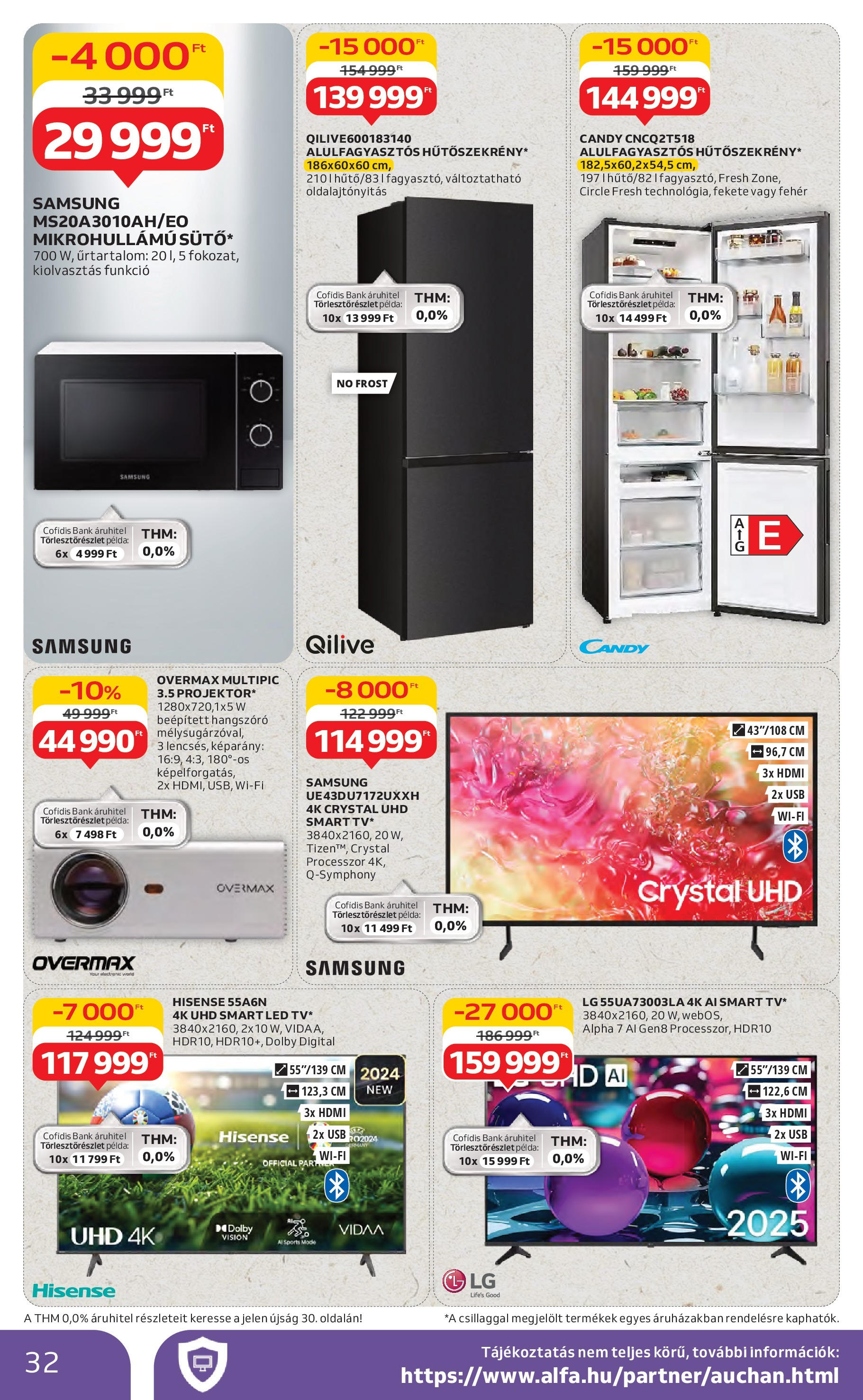 Akciós újság új Auchan - 2025.07.31. -tól/töl ⏳ | Oldal: 32 | Termékek: Hangszóró, USB, Samsung Auchan Akciós újság - 2025.07.31. -tól/töl > akció, lapozható szórólap 🛍️ | Oldal: 32 | Termékek: Hangszóró, USB, Samsung