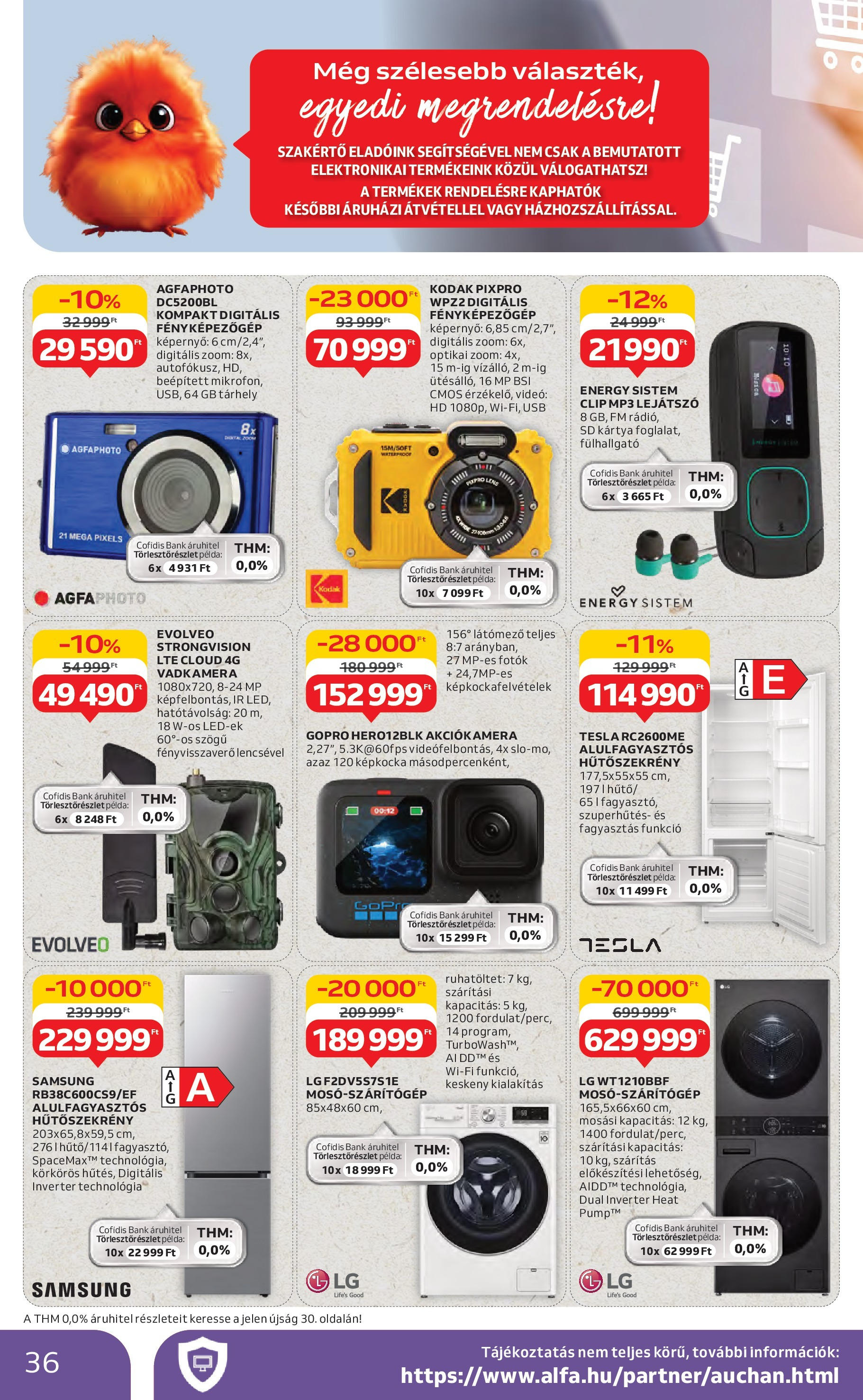 Akciós újság új Auchan - 2025.07.31. -tól/töl ⏳ | Oldal: 36 | Termékek: Fülhallgató, Vadkamera, USB, Fényképezőgép Auchan Akciós újság - 2025.07.31. -tól/töl > akció, lapozható szórólap 🛍️ | Oldal: 36 | Termékek: Fülhallgató, Vadkamera, USB, Fényképezőgép