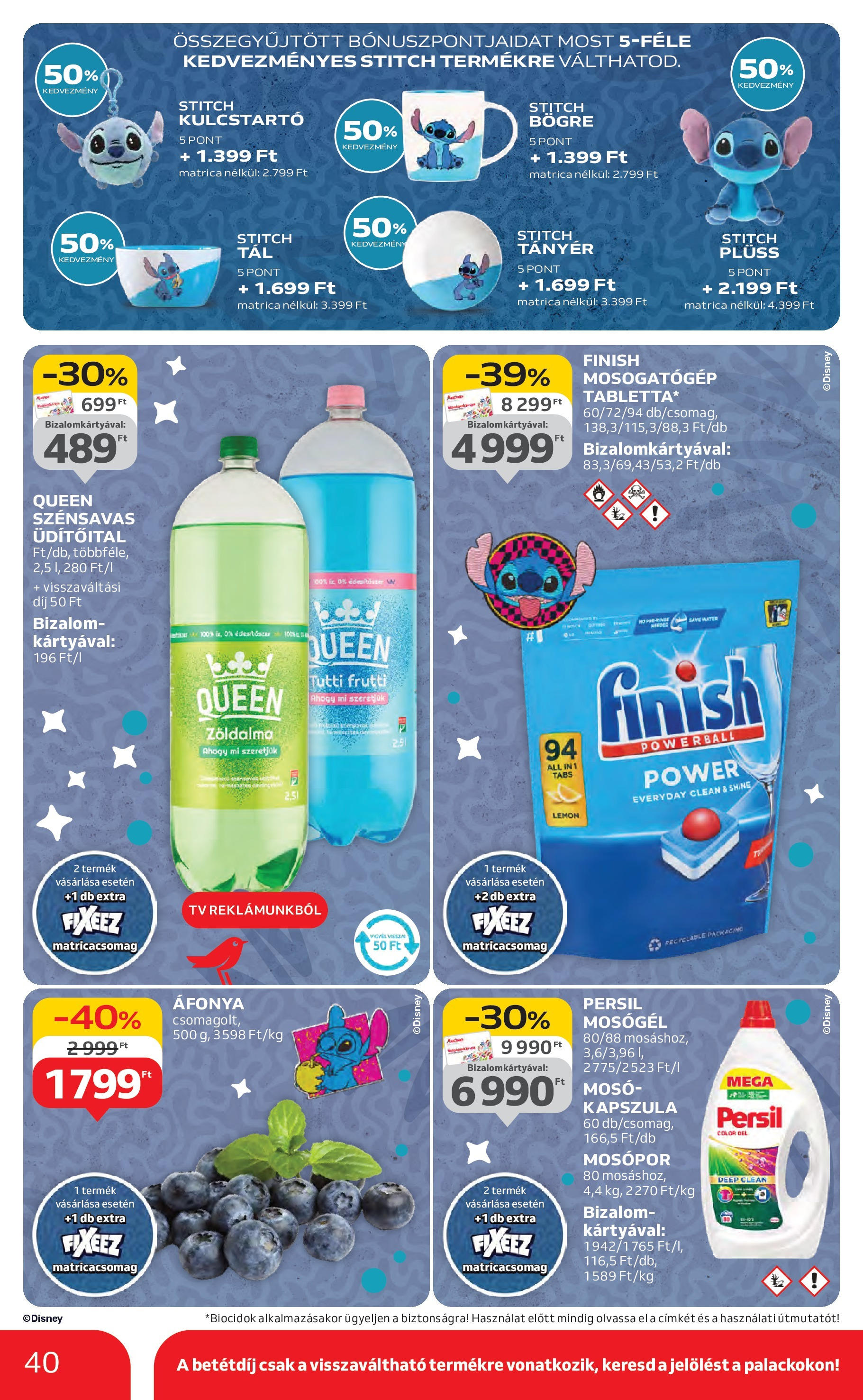 Akciós újság új Auchan - 2025.07.31. -tól/töl ⏳ | Oldal: 40 | Termékek: Persil, Mosogatógép, TV, Mosópor Auchan Akciós újság - 2025.07.31. -tól/töl > akció, lapozható szórólap 🛍️ | Oldal: 40 | Termékek: Persil, Mosogatógép, TV, Mosópor