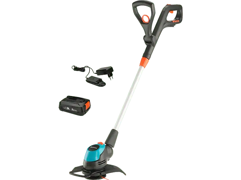 Gardena EasyCut 23/18V P4A Ready To Use Set Akku-Rasentrimmer inkl. Akku 2.0Ah 14700-20; Akku Rasentrimmer
