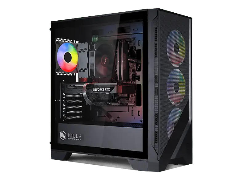 JOULEPerformANCE L1136972 Gaming PC, AMD Ryzen 7 9700X, 32 GB RAM, 1000 SSD, GeForce RTX™ 5060 Ti, Windows 11 Home, Schwarz