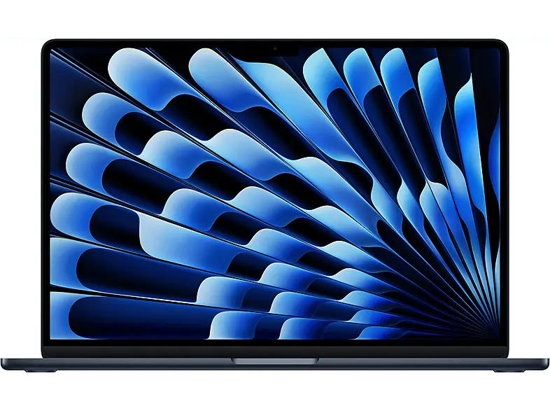 APPLE MacBook Air 15 Zoll (2025) Notebook 15,3 Zoll, Retina, APPLE M4 Chip (10-Core CPU, 10-Core GPU), 16 GB RAM, 256 SSD, macOS, M4, Mitternacht