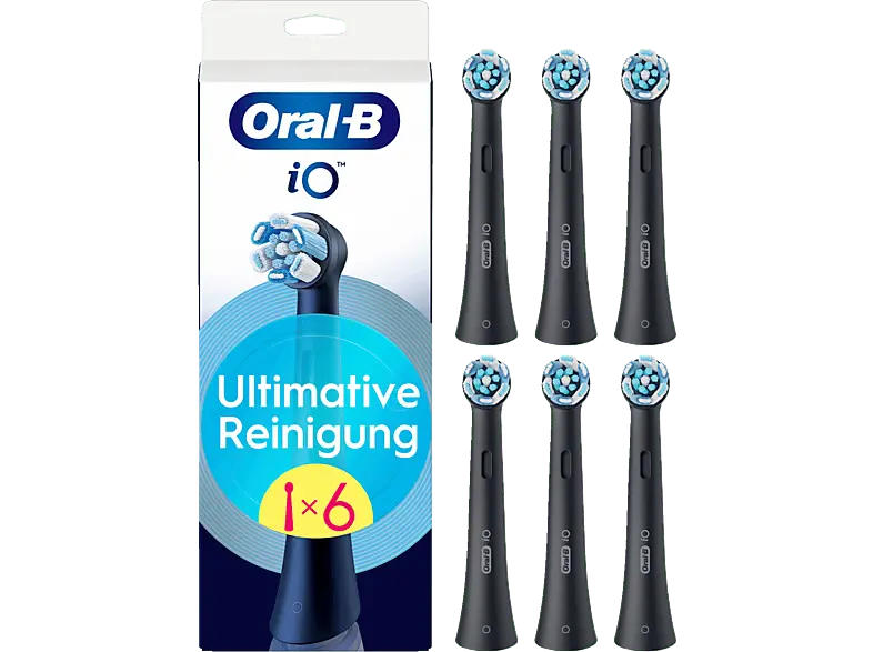 Oral-B iO Ultimative Reinigung Black 6er, Aufsteckbürsten