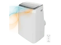 Cecotec 8176 ForceClima 12600 Soundless Heating Mobiles Klimagerät (Max. Raumgröße: 28 m², EEK: A, 12000 BTU/h, Weiß)
