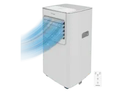 Cecotec 8170 ForceClima 7100 Soundless Mobiles Klimagerät (Max. Raumgröße: 20 m², EEK: A, 7000 BTU/h, Weiß)