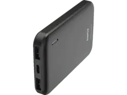 HAMA 201707 Power Pack "Pocket 5" Powerbank, 5000mAh, 2x USB-A, Anthrazit