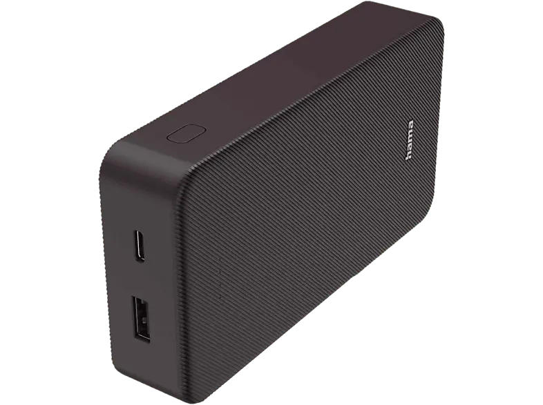 HAMA Power Pack Colour 20, 20000mAh, Pflaume; Powerbank