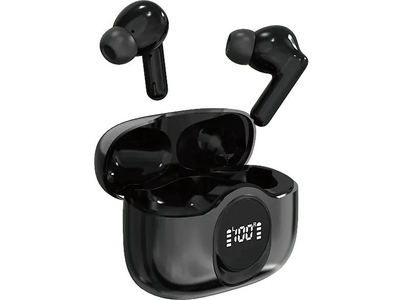 ISY ITW-6000-1-BK True Wireless Kopfhörer, Schwarz