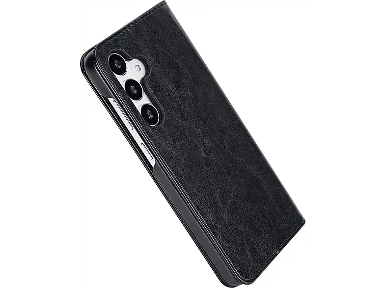 ISY ISC 3146 Wallet Backcover, für Samsung Galaxy S24 FE, Schwarz; Schutzhülle