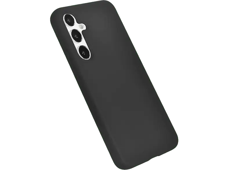 ISY ISC-2354 Silikon Backcover, für Samsung Galaxy S24 FE, Schwarz; Schutzhülle