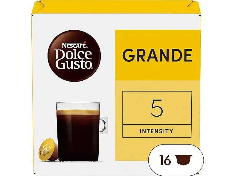 Dolce Gusto Caffé Crema Kaffeekapsel, 16 Stück, Kompatibles System: Nescafé Dolce Gusto