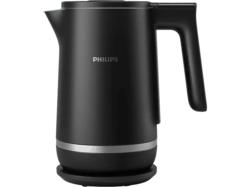 Philips HD9396/90 7000 Series Doppelwandiger Wasserkocher (Schwarz, 1.7 l, 2200 Watt)