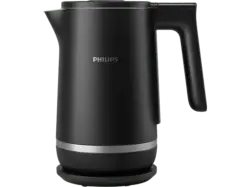 Philips HD9396/90 7000 Series Doppelwandiger Wasserkocher (Schwarz, 1.7 l, 2200 Watt)