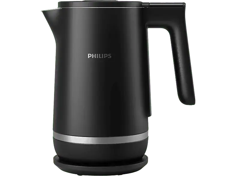 Philips HD9396/90 7000 Series Doppelwandiger Wasserkocher (Schwarz, 1.7 l, 2200 Watt)