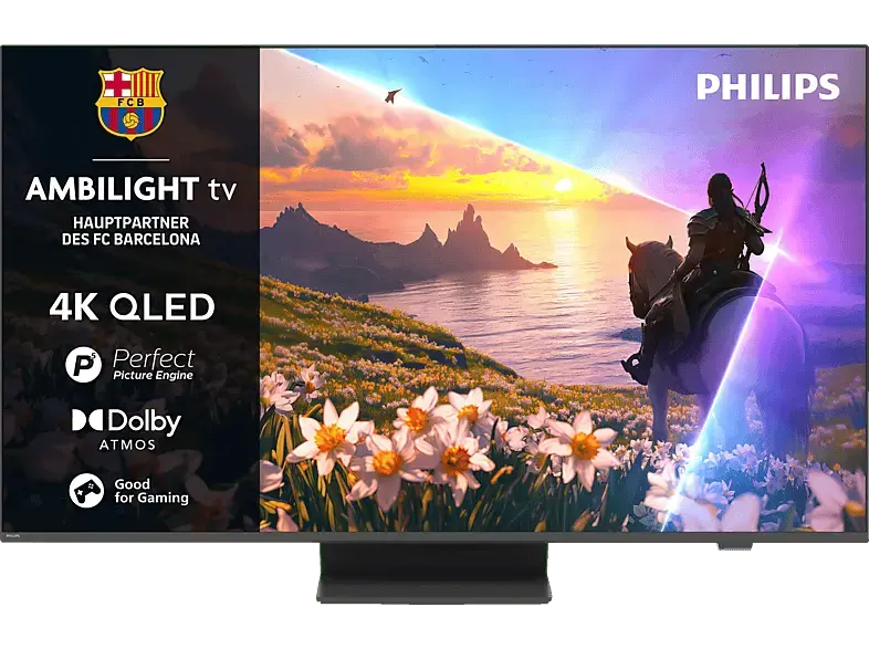 Philips 55PUS8600 (2025) 55 Zoll 4K QLED Ambilight TV; QLED TV