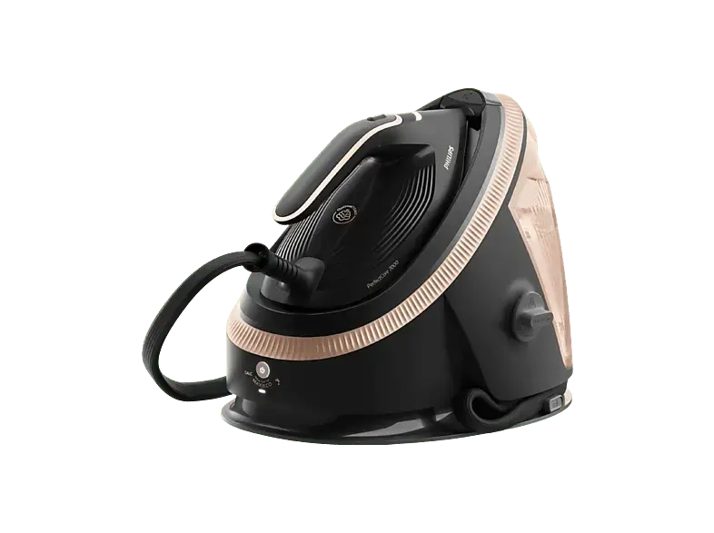 Philips PSG7300/80 Perfect Care 7000 Series Dampfbügelstation (8,5, 3120 Watt, 1,5 l Wassertank, Gold)